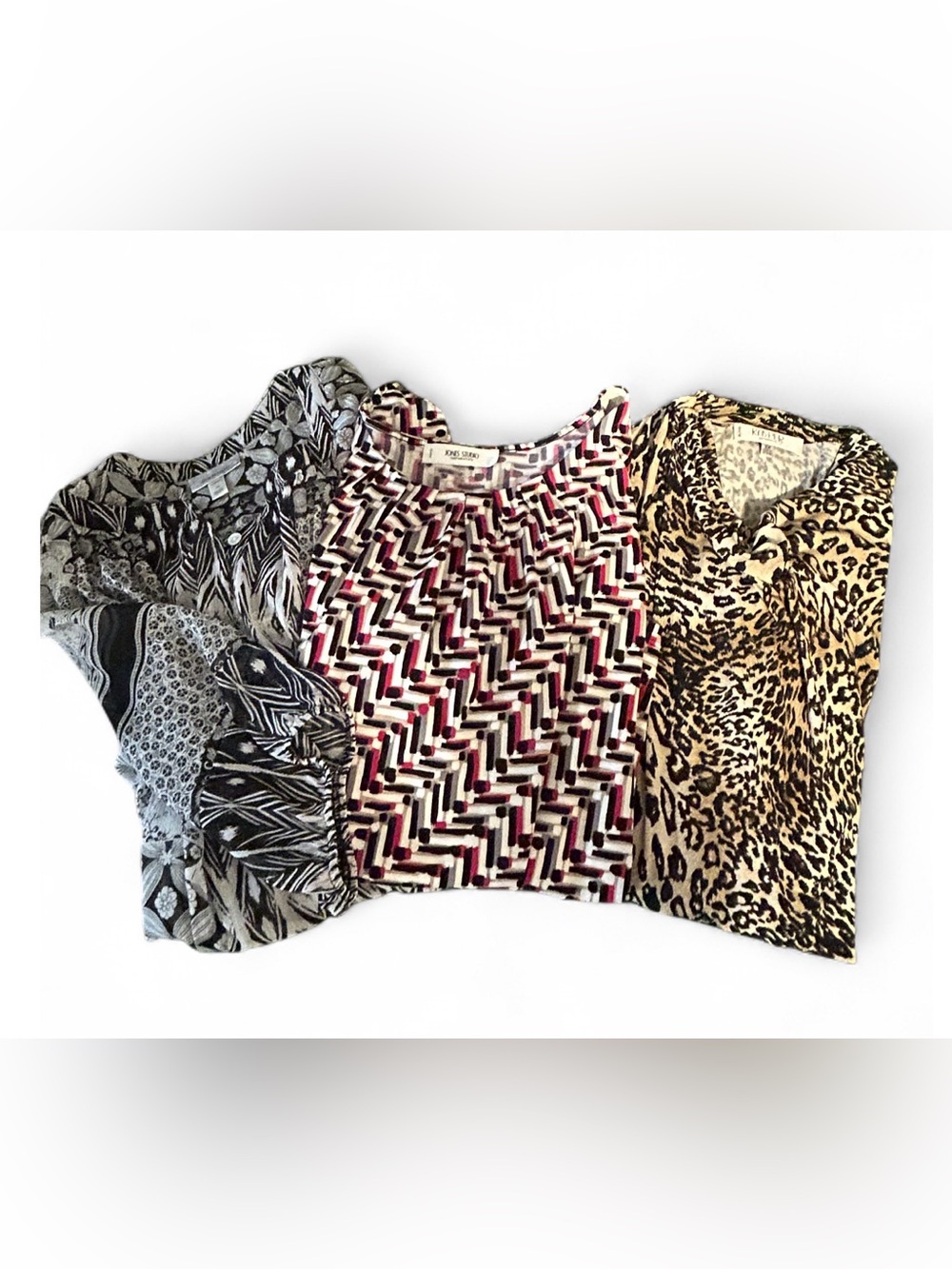 PLUS SIZE BLOUSE BUNDLE | Dressbarn 1X • Jones Studio 1X • Kasper 2X